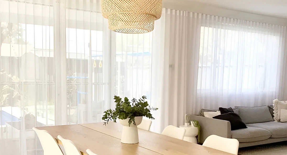 A guide to living room curtains and blinds.