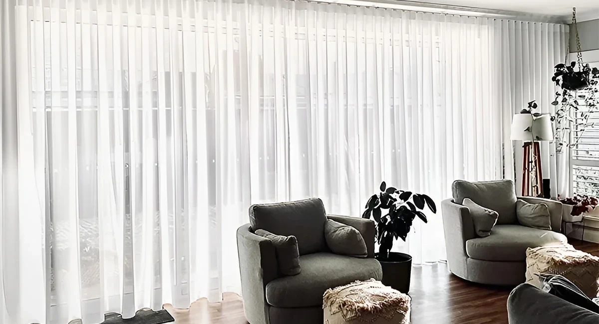 How to make sheer curtains look good