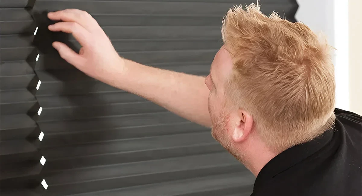 Four ways to hang curtains in a rental.