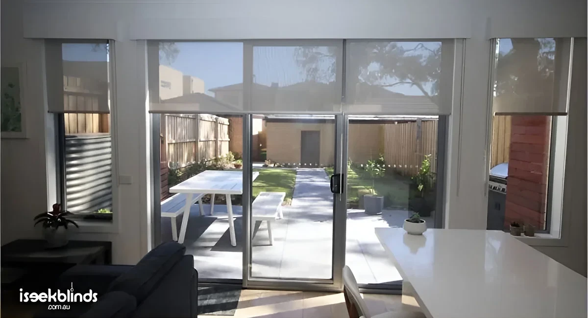 The perfect blinds for wide windows, sliding doors and stacking doors.