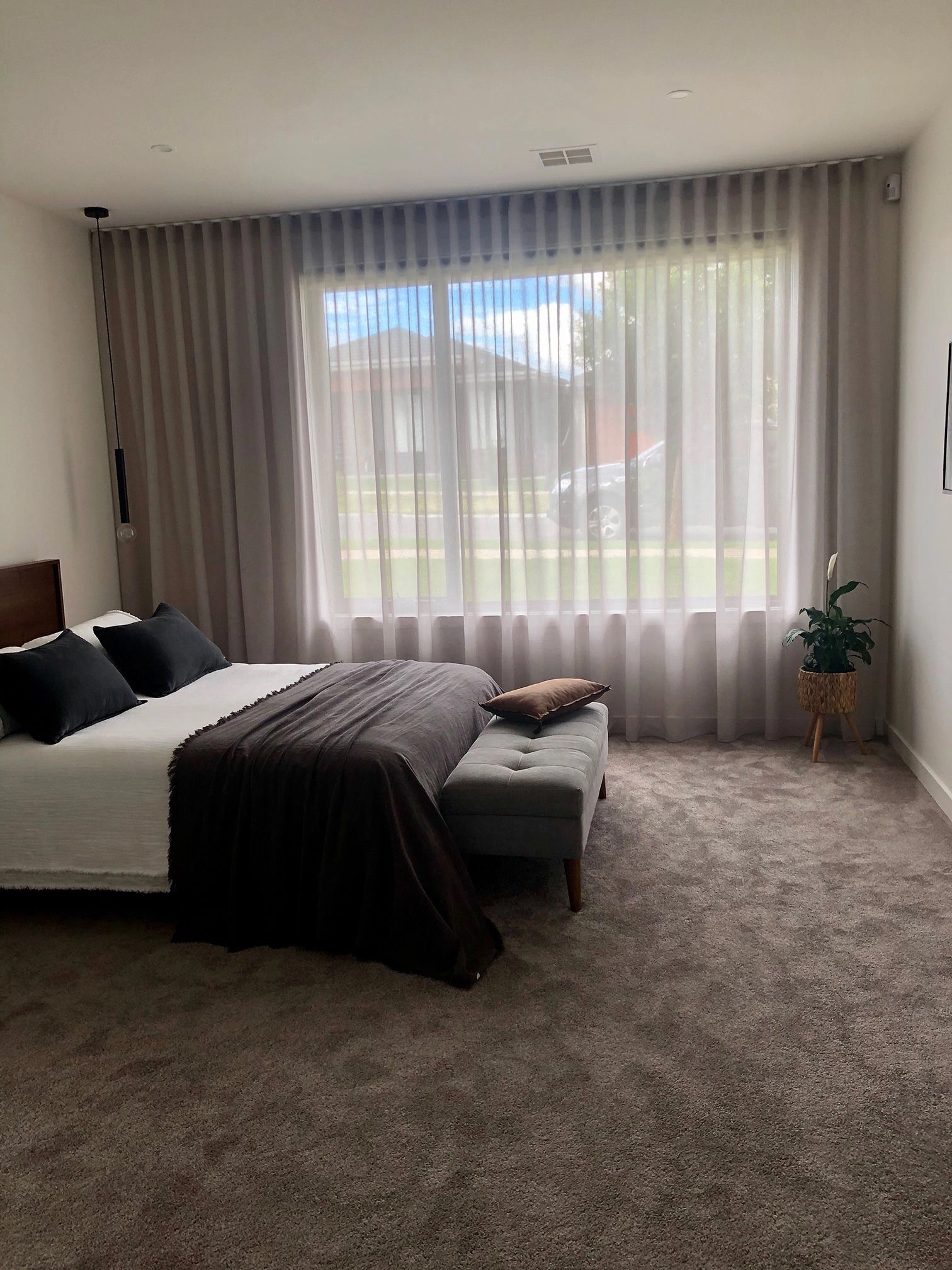Our Sheer Curtains Made Our Bedroom Feel Like a Retreat