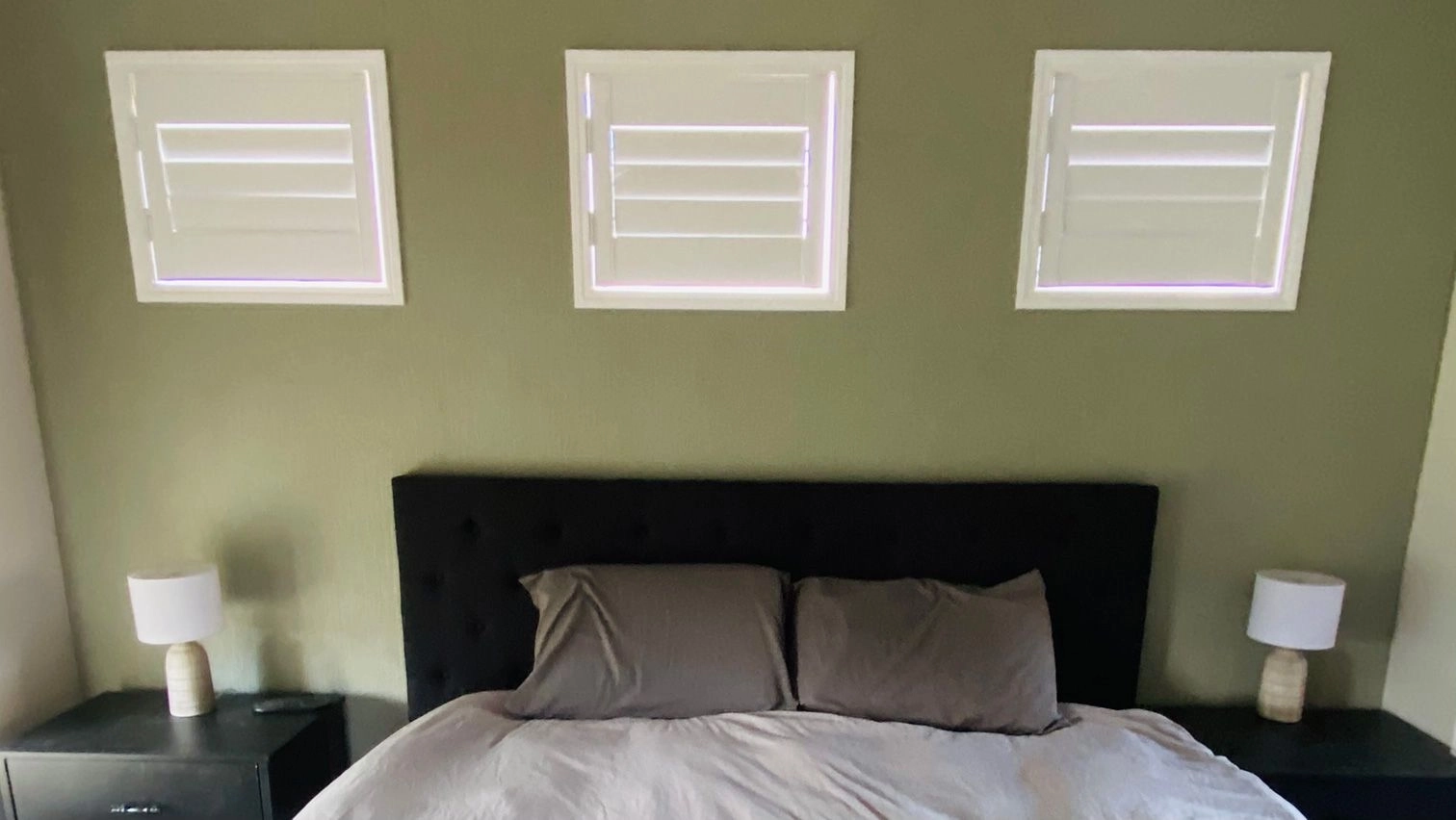 Our Plantation Shutters Made Our Bedroom Feel Like a Retreat