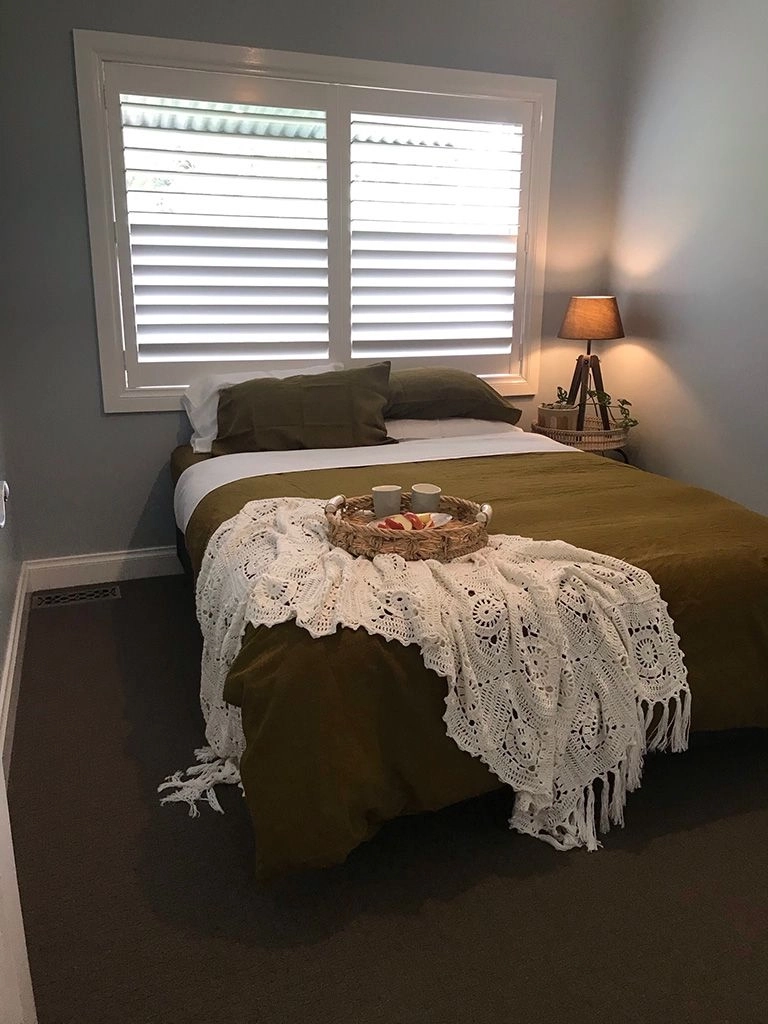 Our Plantation Shutters Are Exactly What This Room Was Missing