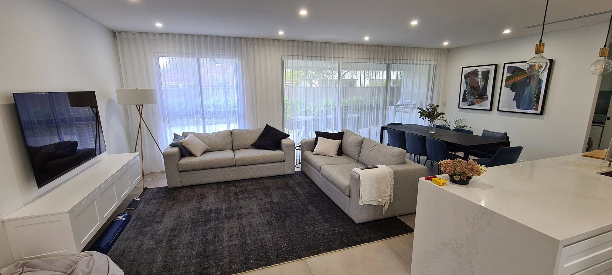 Our Sheer Curtains Add So Much Style to Our Home