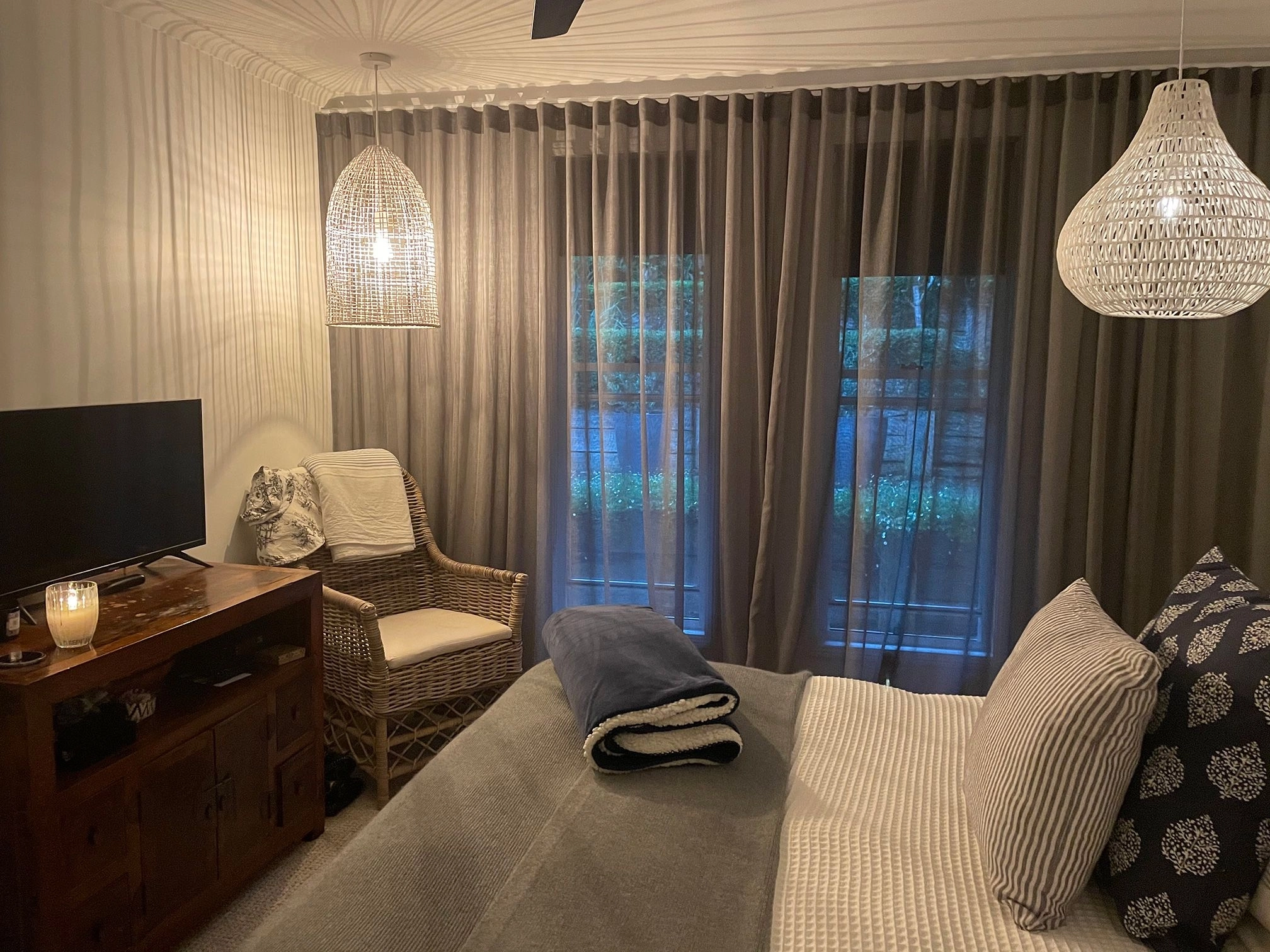 Our Sheer Curtains Brought Our Living Room to Life
