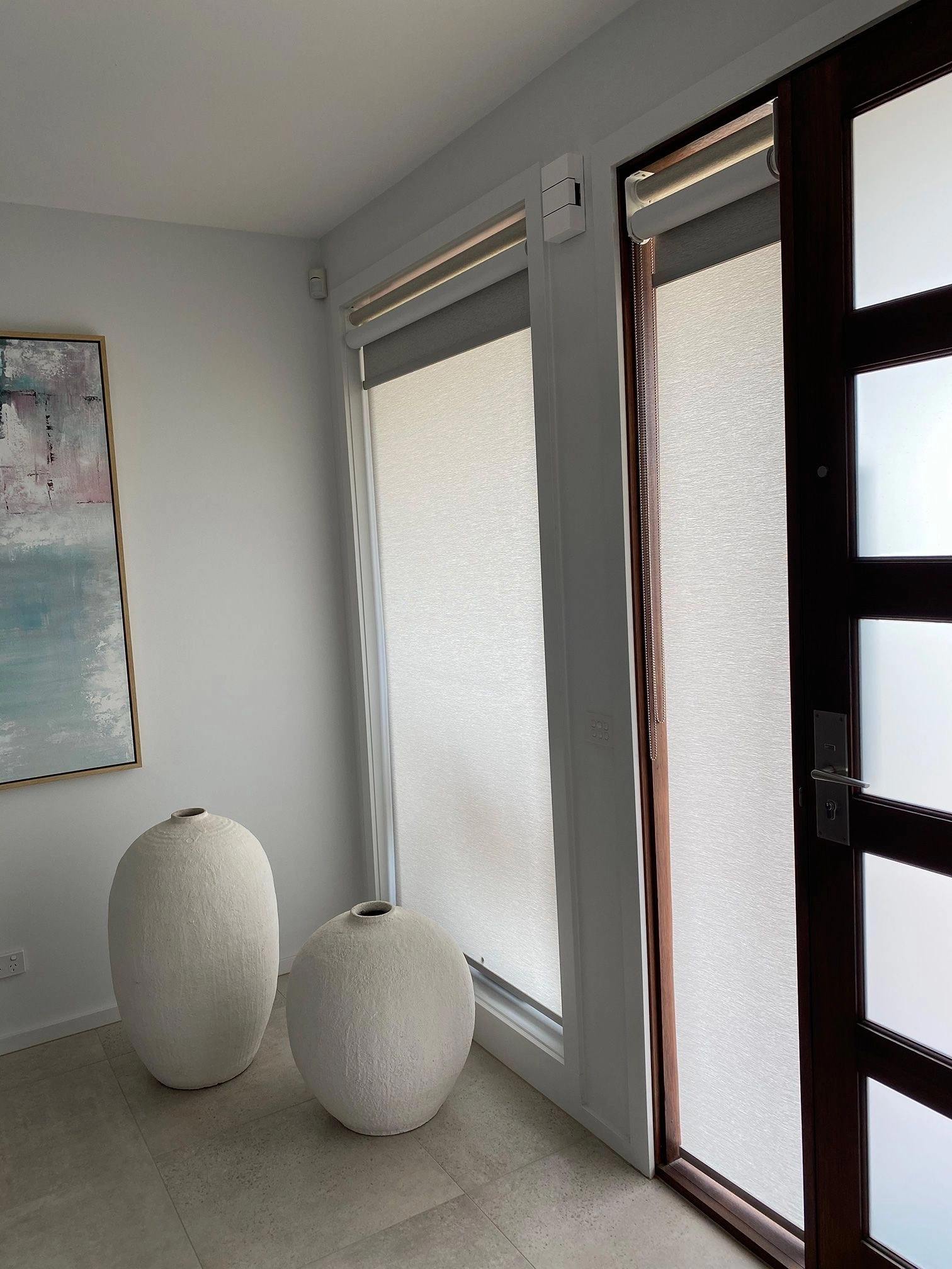 Our Double Roller Blinds Deliver Exactly the Privacy and Light Control We Needed