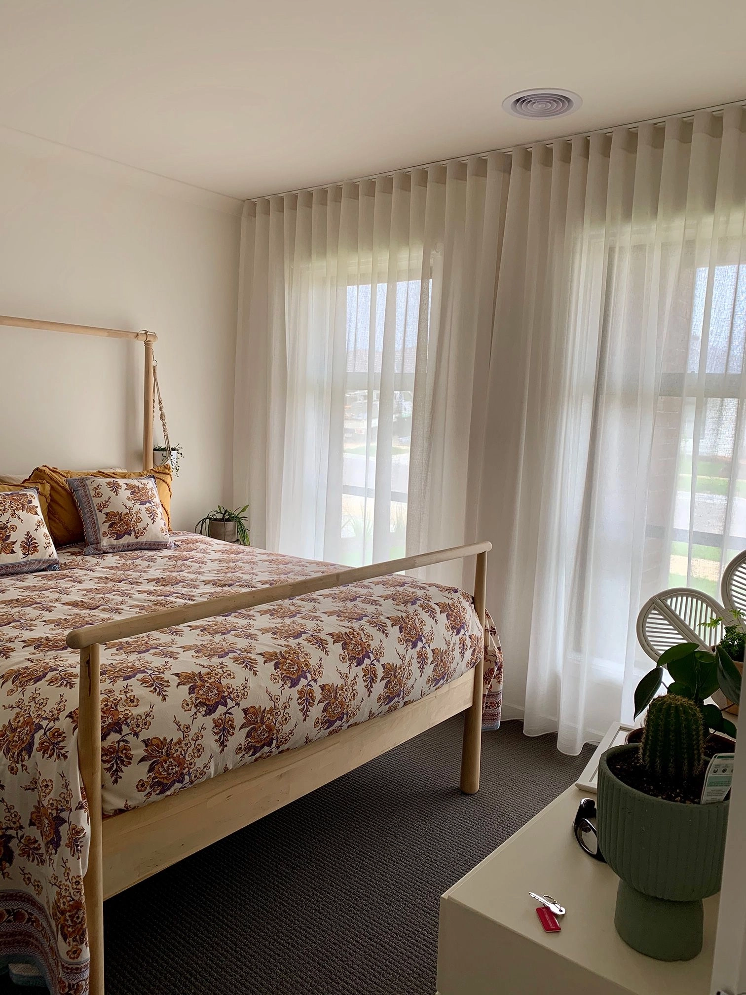 A Fantastic Result with Our New Sheer Curtains Installation