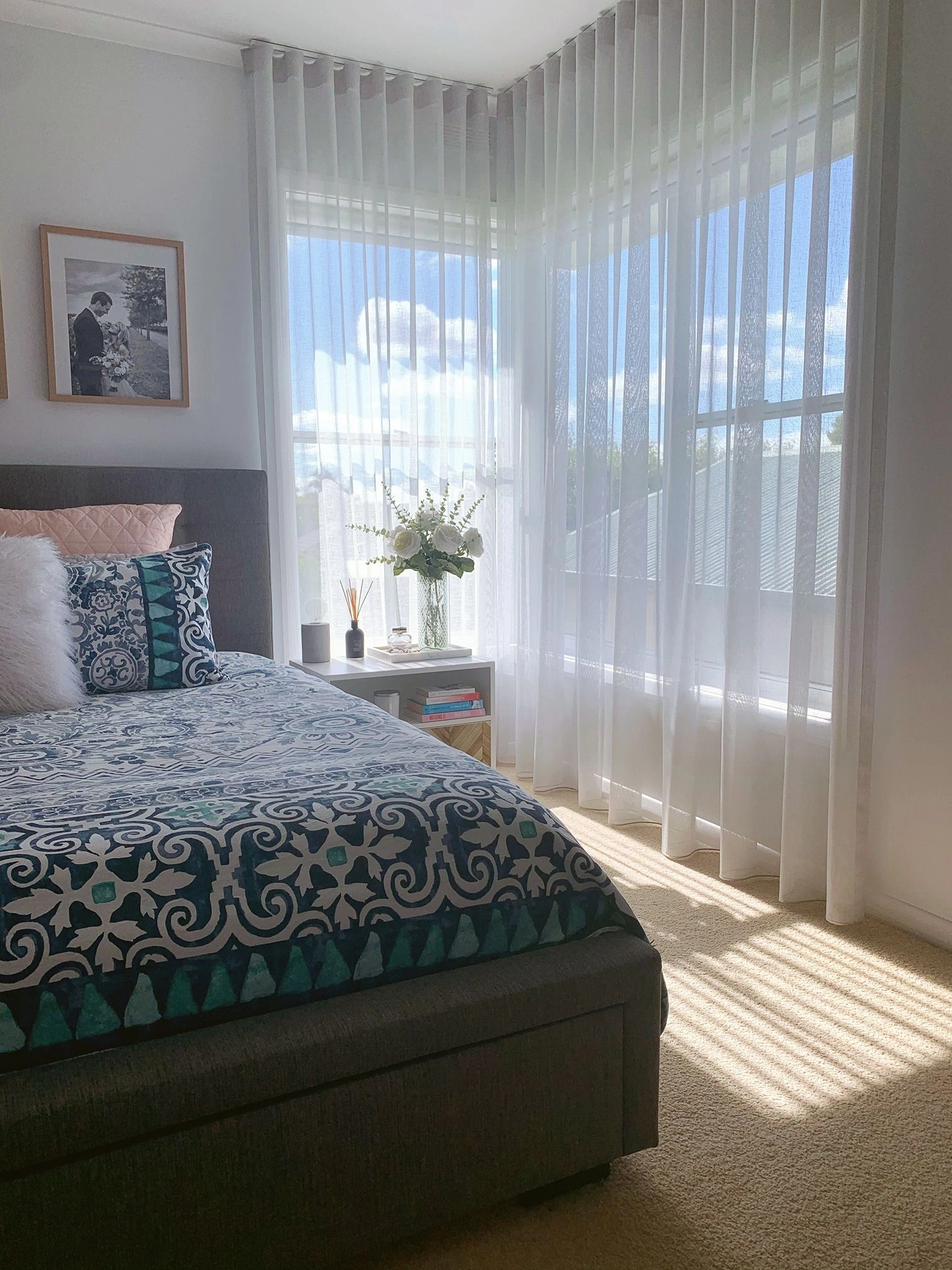 Our Sheer Curtains Were the Perfect Bathroom Upgrade