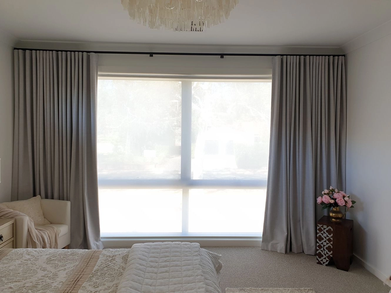 Our Blockout Roller Blinds Gave Us the Elegant Look We Had Always Wanted
