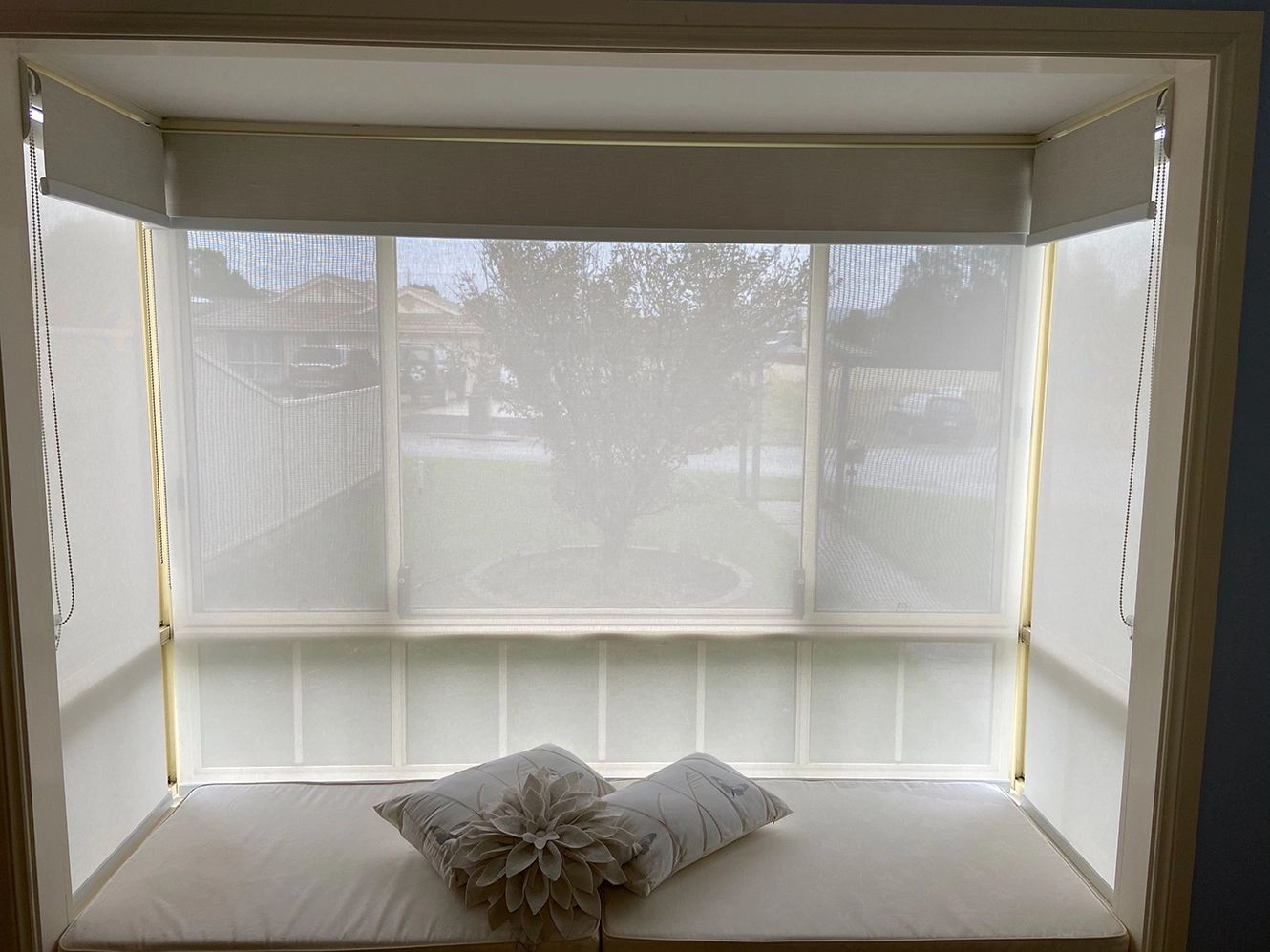 Our Double Roller Blinds Made Our Bedroom Feel Like a Retreat