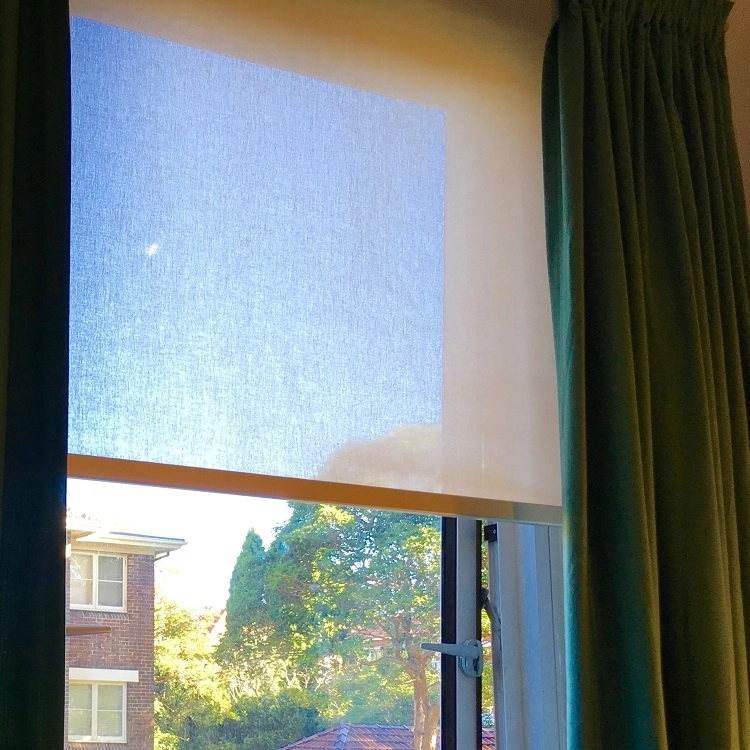 Our Sunscreen Roller Blinds Made Our Bedroom Feel Like a Retreat