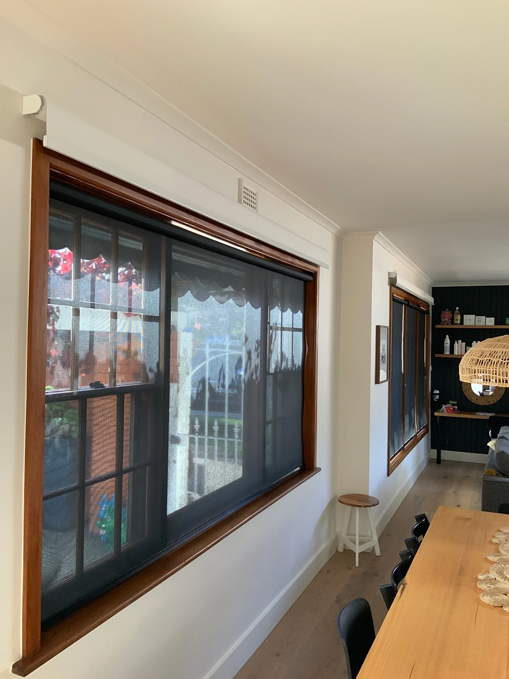 Our Motorised Roller Blinds Have Given This Room Exactly the Feel We Were After