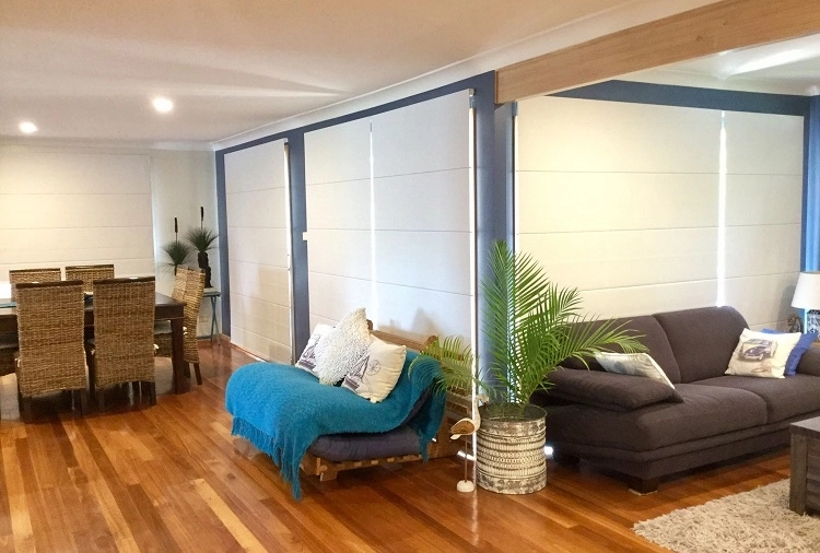 Our Roller Blinds Are a Perfect Fit for Our Coastal Home