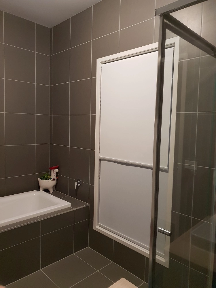 Our Double Roller Blinds Were the Perfect Bathroom Upgrade