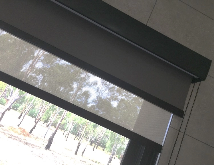 These Double Roller Blinds Have Made Our Home Office Feel So Much More Professional
