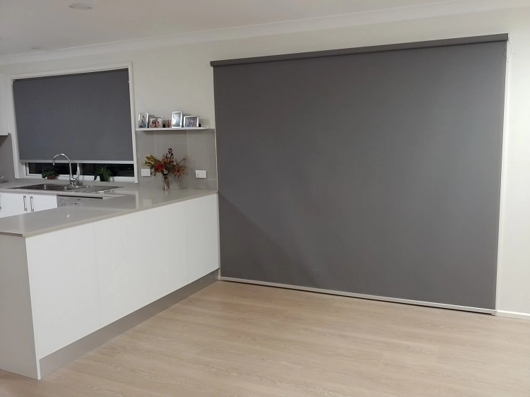 Our Motorised Roller Blinds Are a Perfect Fit for Our Coastal Home