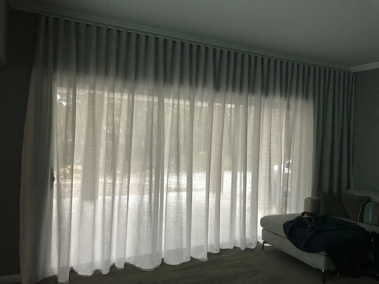 The Easiest Home Improvement We Have Done Was Adding Sheer Curtains