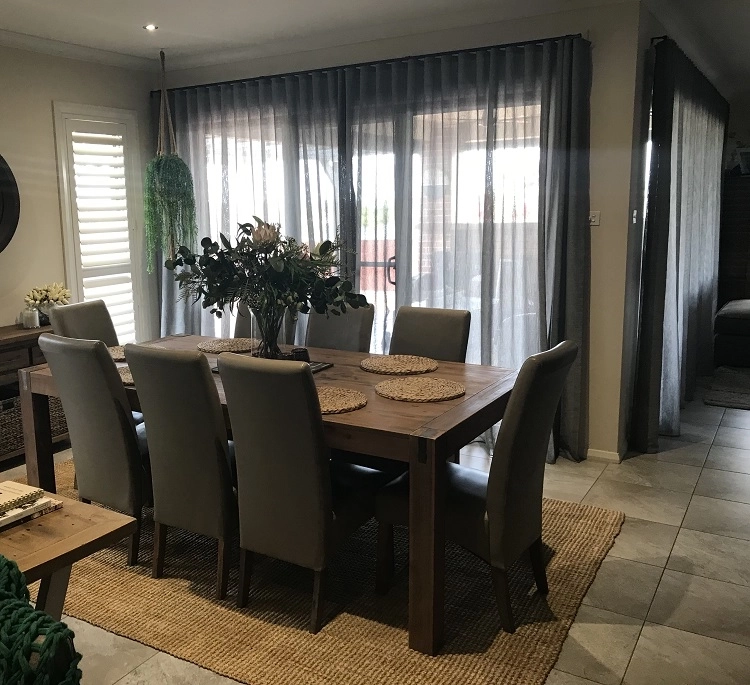 Our Sheer Curtains Were Simple to Order Measure and Install