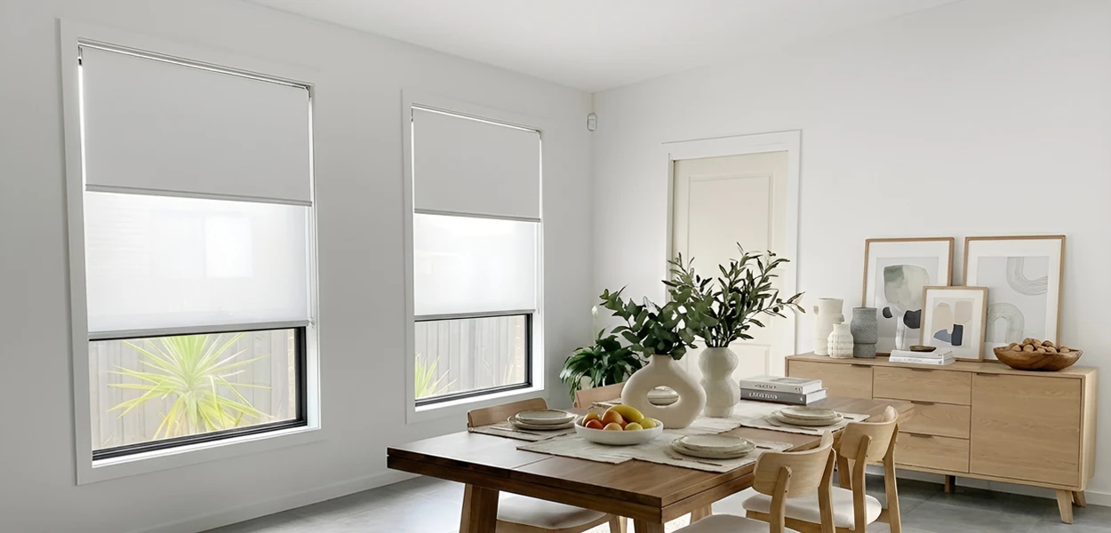 Styling Double Roller Blinds in Living Rooms
