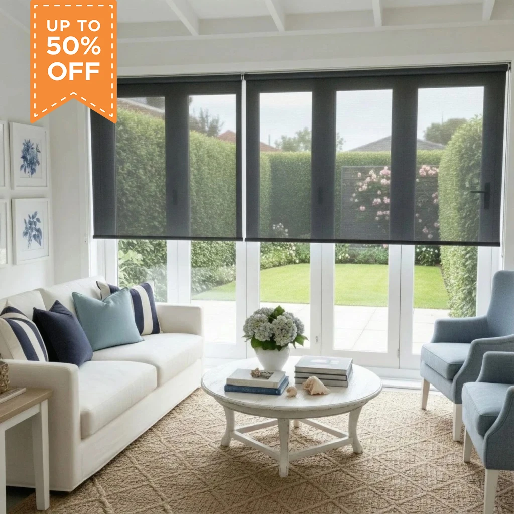 Linked Roller Blinds