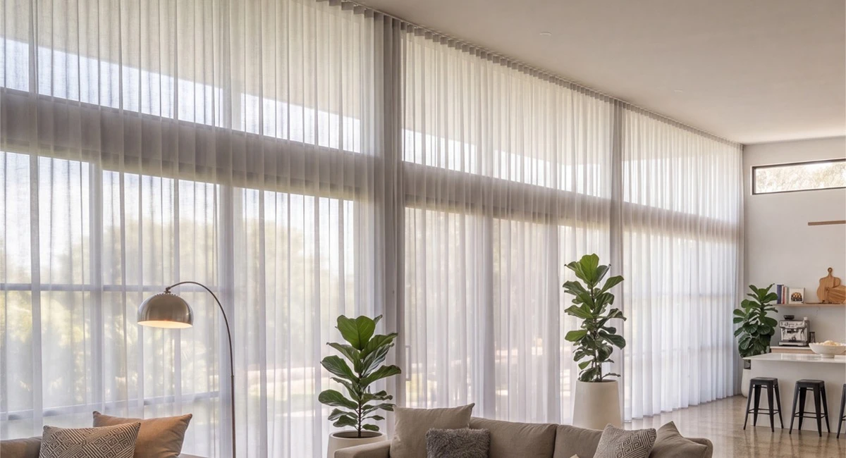 Using Curtains for Open-Plan Living