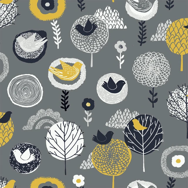 INTU Roller Birdsong Midnight