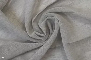 HAALUX Aire Storm sheer curtain fabric swatch