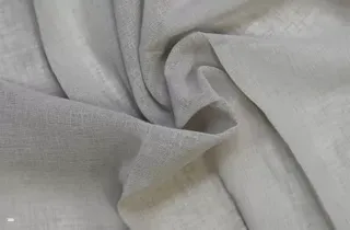 HAALUX Aire Ash sheer curtain fabric swatch