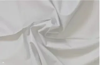 Simplicity Ivory blockout curtain fabric swatch