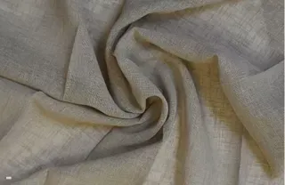 HAALUX Aire Birch sheer curtain fabric swatch