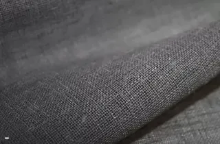 HAALUX Aire Quarry sheer curtain fabric swatch
