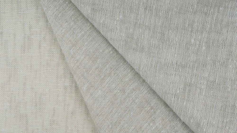 Vevey Straw sheer curtain fabric swatch