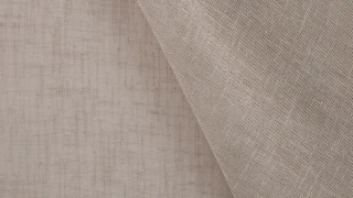 Bali Taupe fabric swatch, sheer