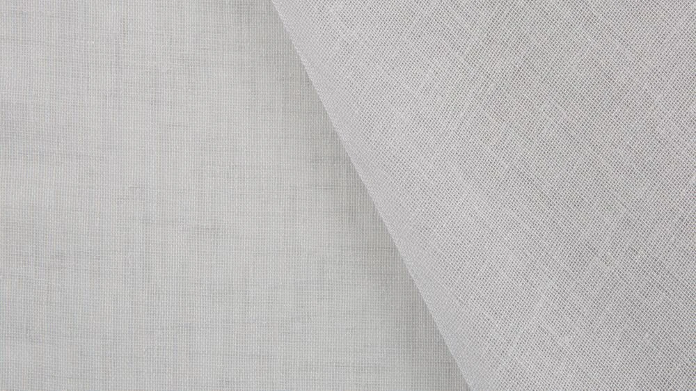 Bali Cloud sheer curtain fabric swatch