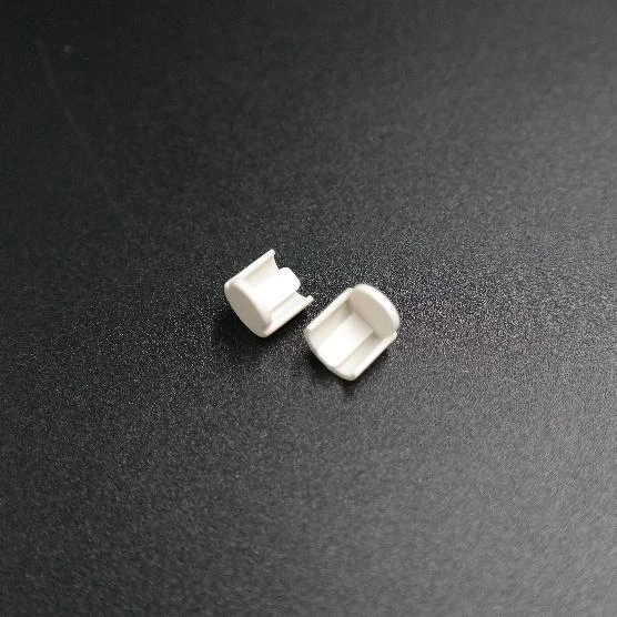 Aluminium Back Batten End Caps Off White