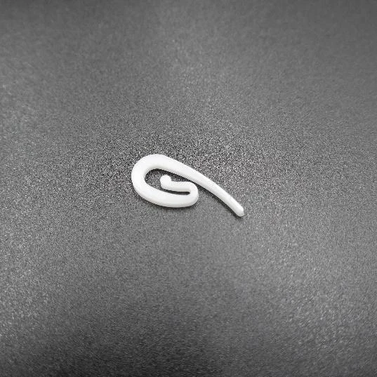 Wave Fold Hook White 