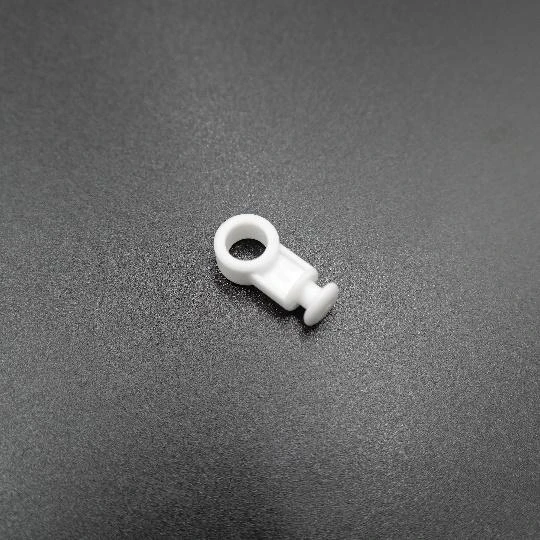 S Fold Pendant White