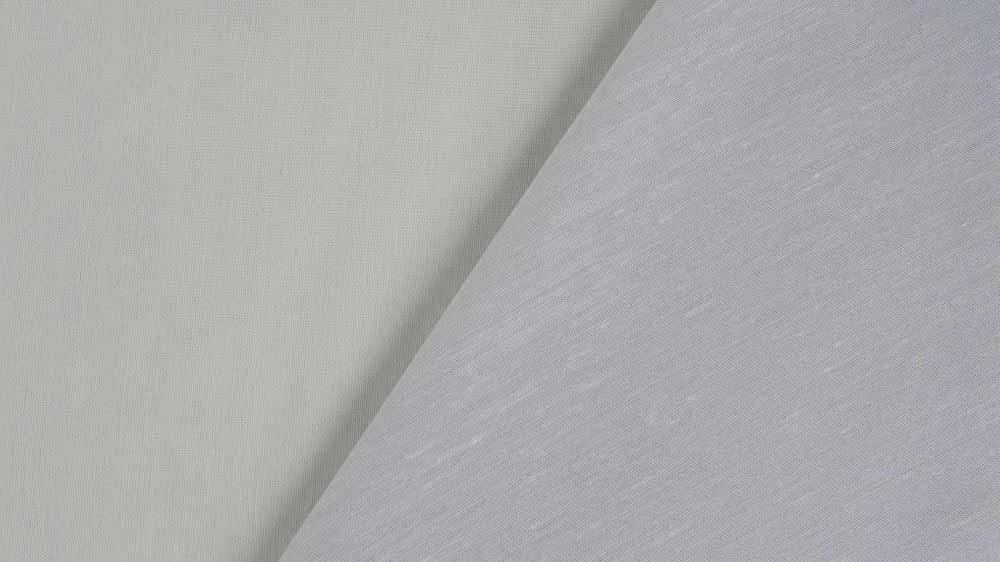 Mykonos sheer curtain fabric in Storm