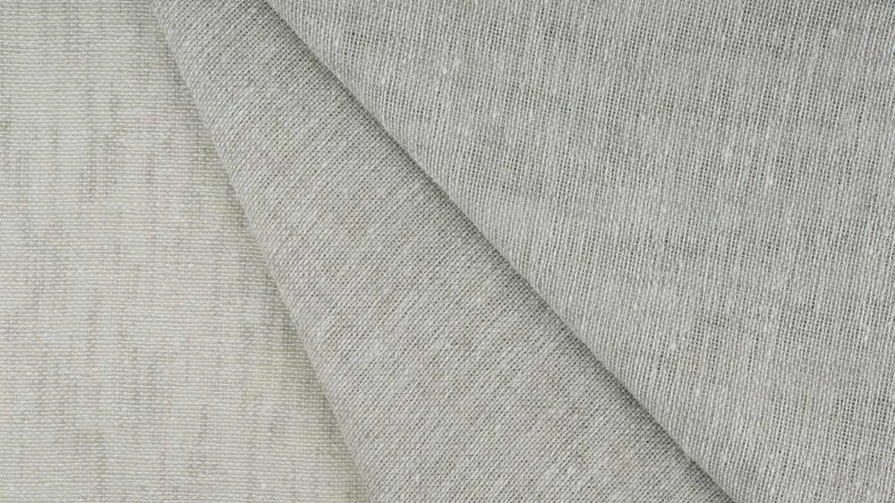 Vevey sheer curtain fabric in Straw