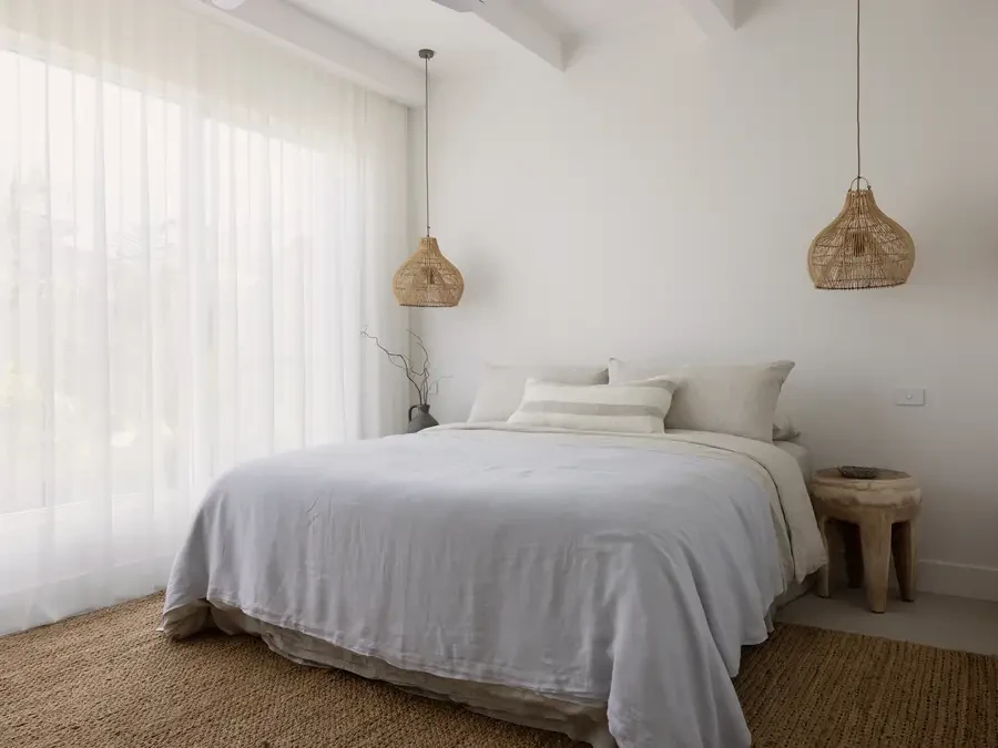 Blockout roller blind in a bedroom, Dream Home 10