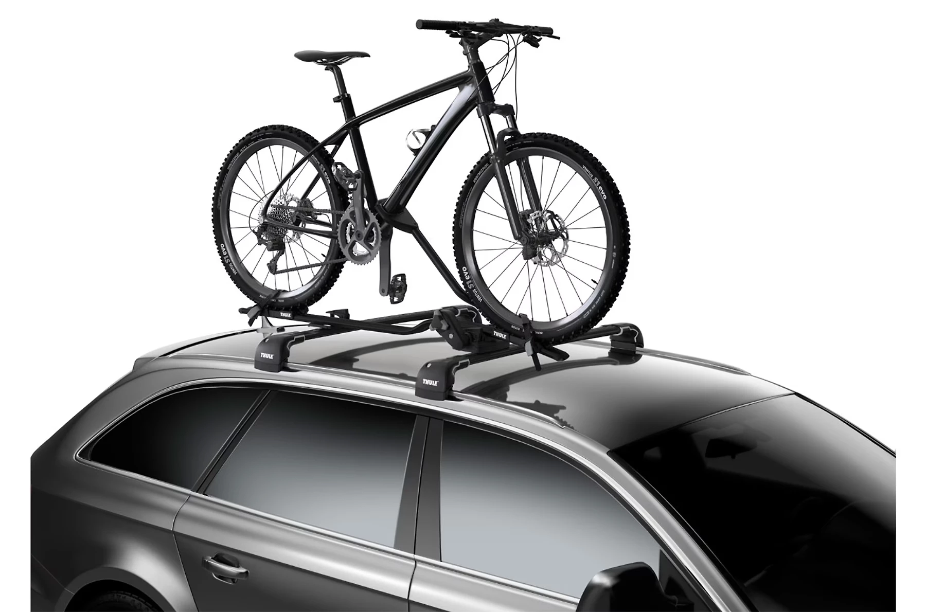 Thule ProRide Bike Roof Rack Black