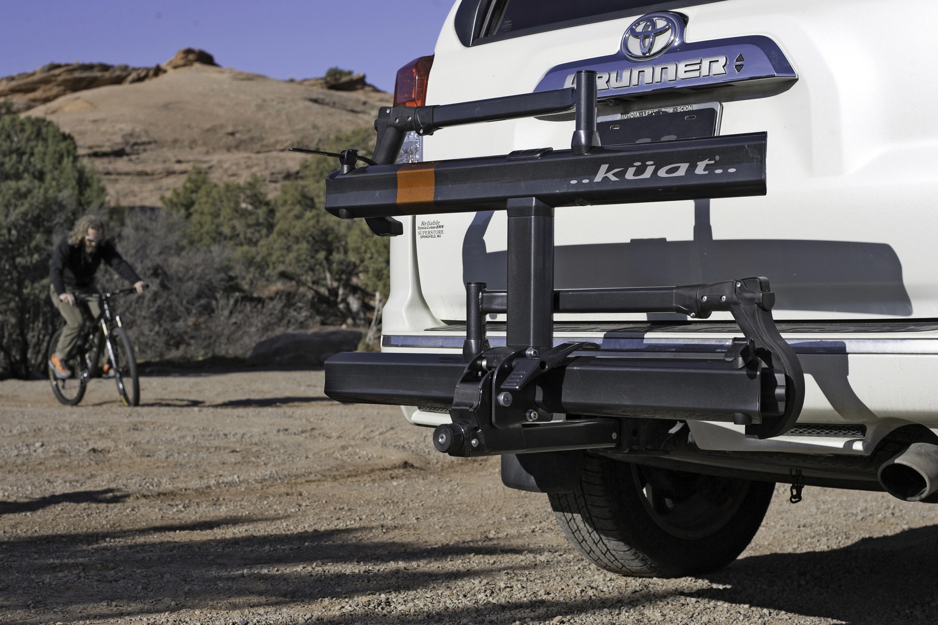 Kuat Sherpa -2-Bike Black Metallic Gray Anodize