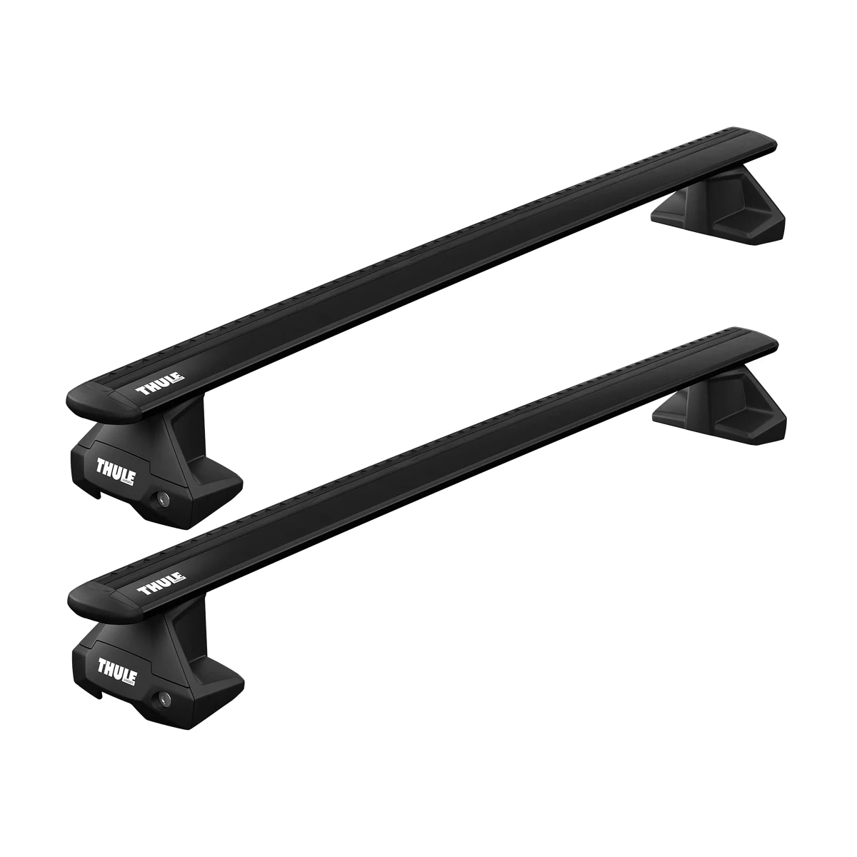 Thule 710500 WingBar Evo Bar Black Thru Bar Roof rack Set