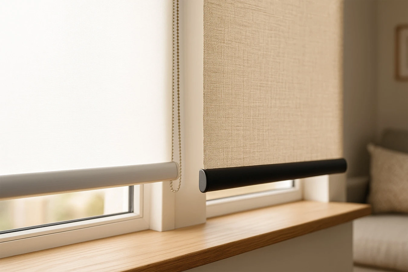 Flat vs Curved Bottom Rails: Choosing the Right Finish for Your Blinds