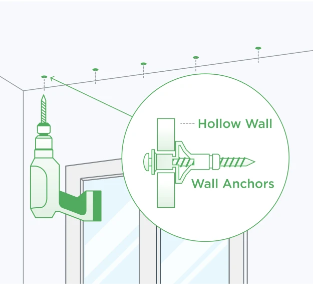 drill-pilot-holes-attach-hollow-wall-anchors-2