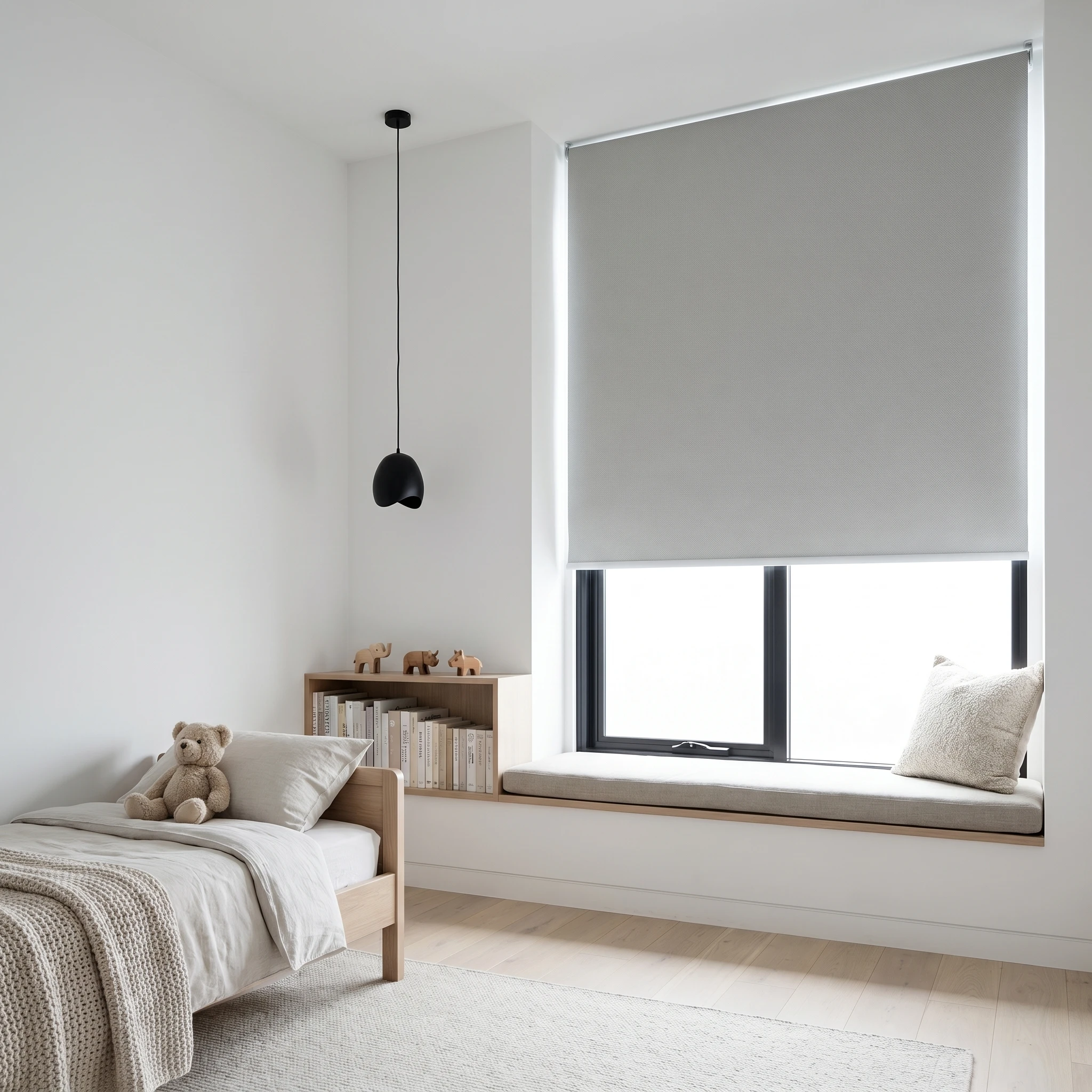 Budget Blockout Roller Blind Cloud