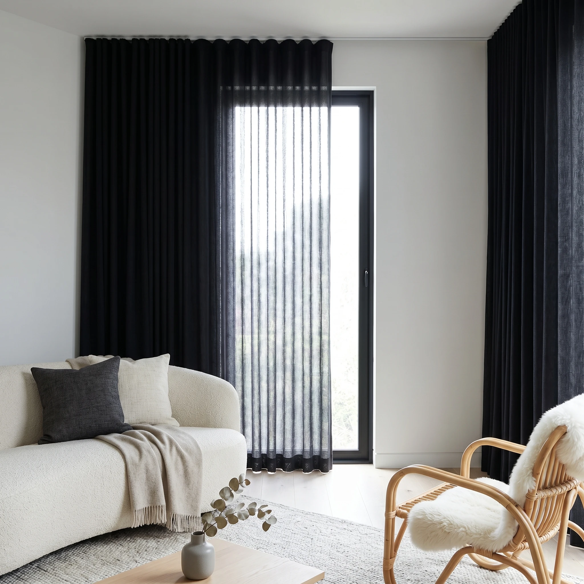 Onyx Havana Light Filtering Curtain