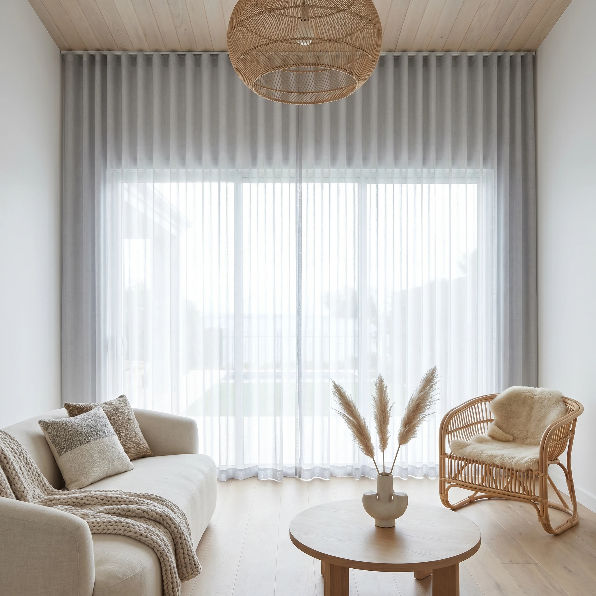 Cloud Bali Sheer Curtain