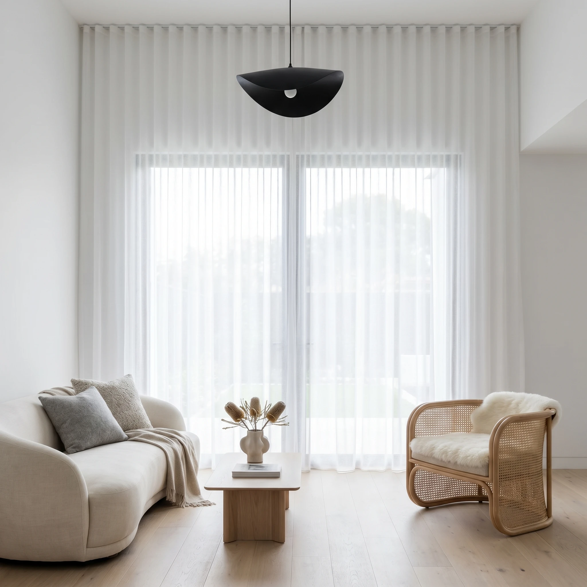 Pearl Bali Sheer Curtain