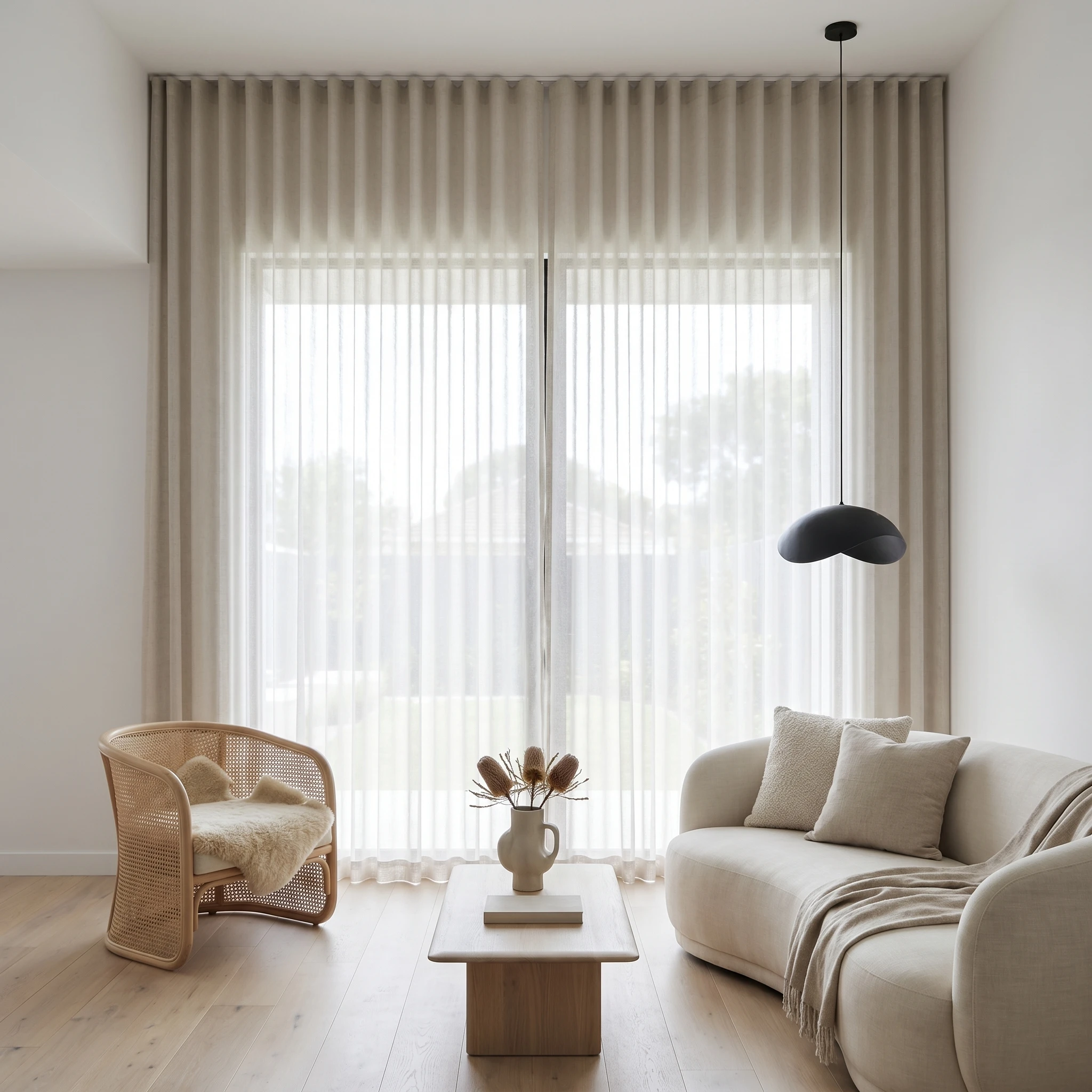 Lullaby Linesque Air Sheer Curtain